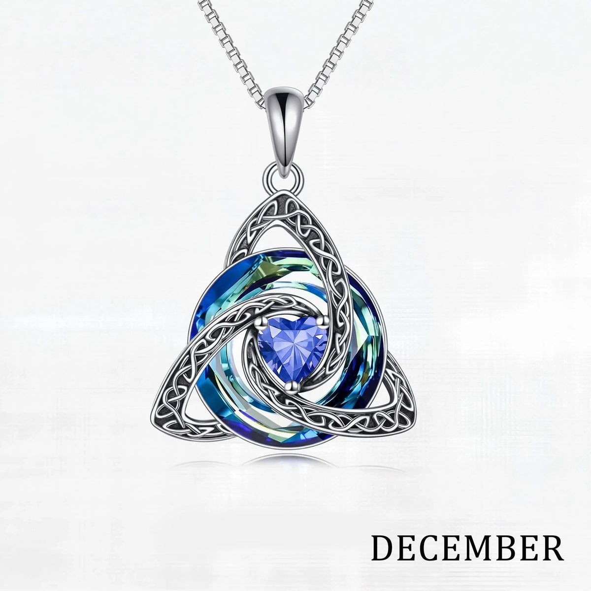 ✨Birthstone Celtic Knot Necklace for Women