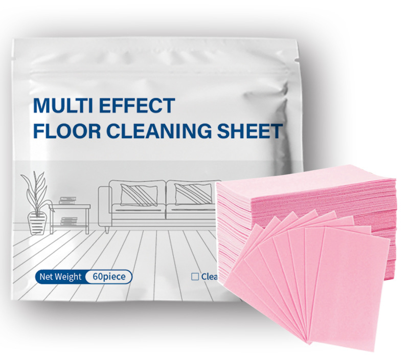 Multi-Effect Floor Cleaning Sheets – 60 Pre-Measured Sheets