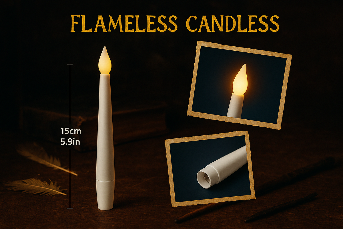 VireloLiving™ Floating Candles From Halloween Haunts to Christmas Magic