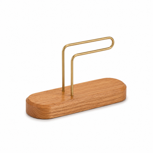 Wooden Coffee Filter Paper Storage Rack.