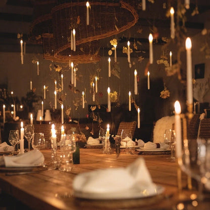 VireloLiving™ Floating Candles From Halloween Haunts to Christmas Magic