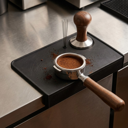 Silicone Coffee Tamper Mat.