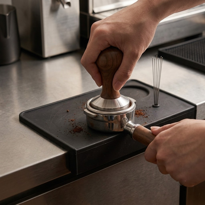 Silicone Coffee Tamper Mat.