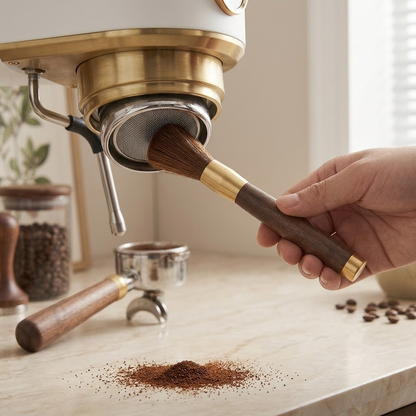 Rosewood Coffee Cleaning Brush.