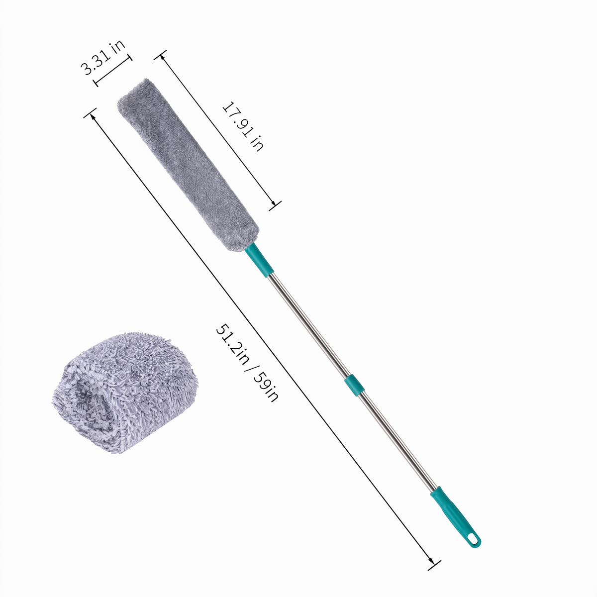 Retractable Gap Dust Cleaner