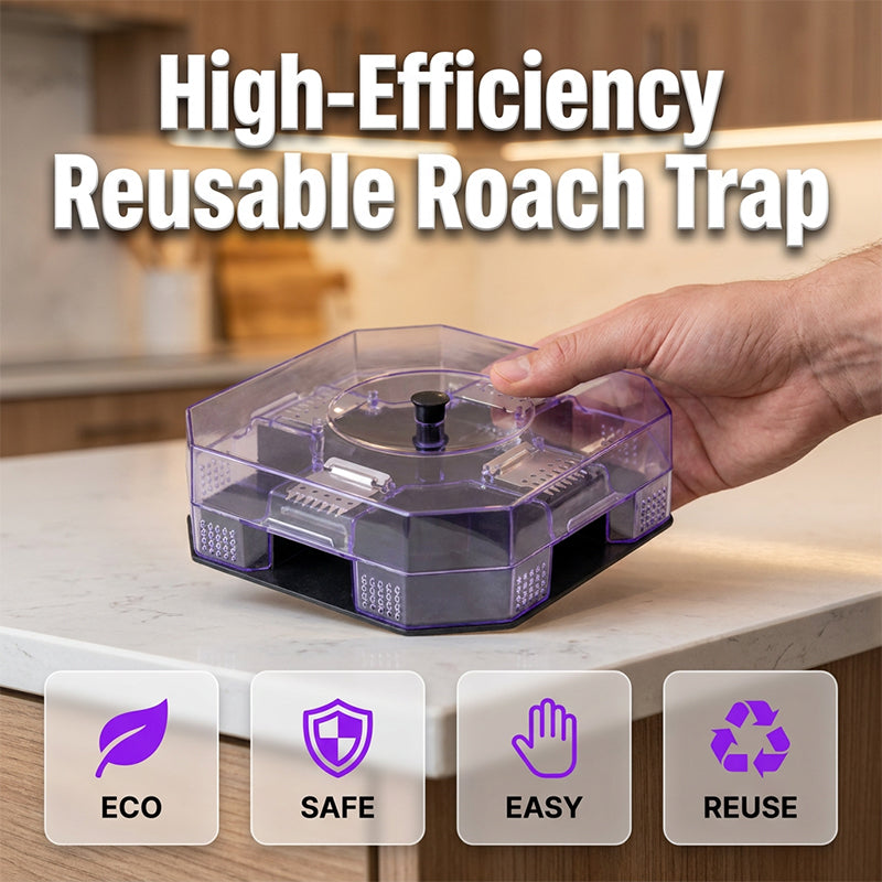 Eco-Friendly Reusable Roach Trap