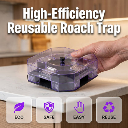 Eco-Friendly Reusable Roach Trap