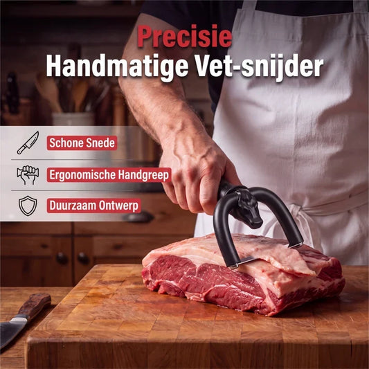 VireloLiving™ Handheld Fat & Meat Trimmer – For BBQ & Everyday Kitchen Prep