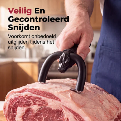 VireloLiving™ Handheld Fat & Meat Trimmer – For BBQ & Everyday Kitchen Prep